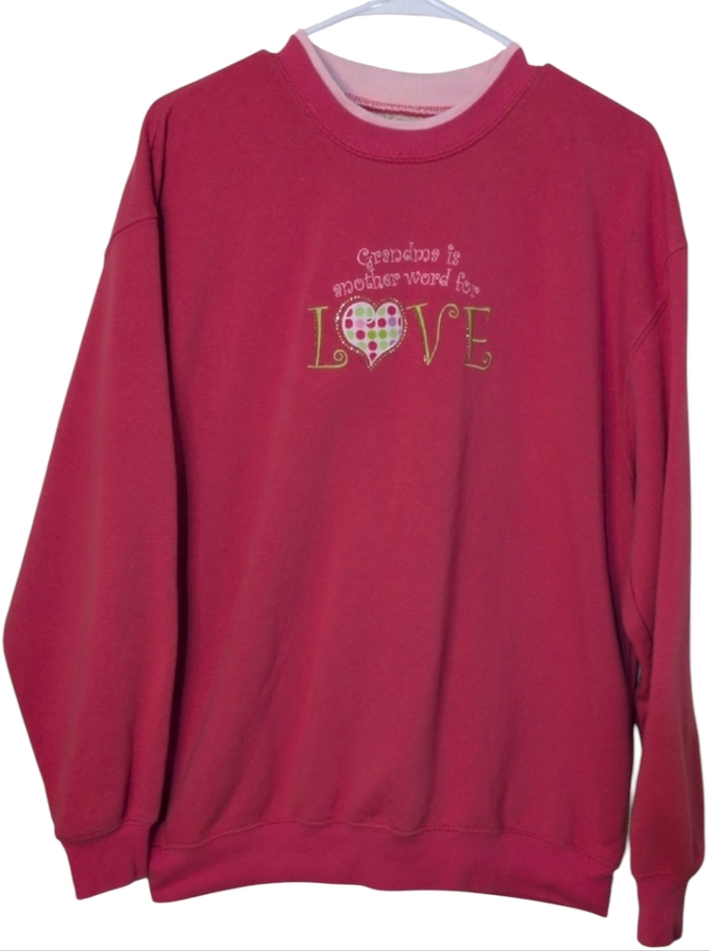 M&E Sportswear Pink Grandma Sweatshirt